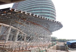 《苏州建筑脚手架崭露头角，致胜有奇招》